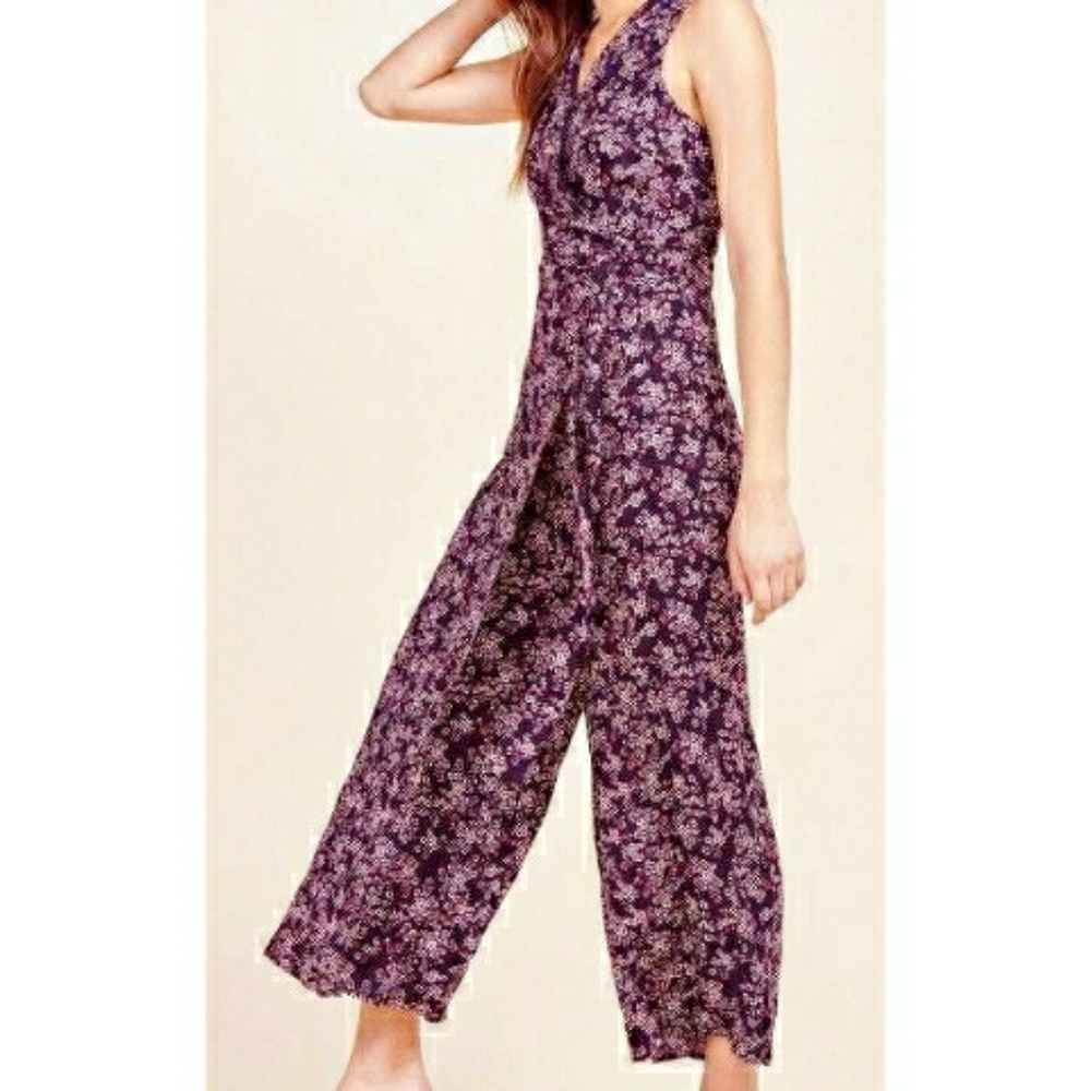 Jack by Bb Dakota Swish Ditsy Maxi Jumpsuits Small